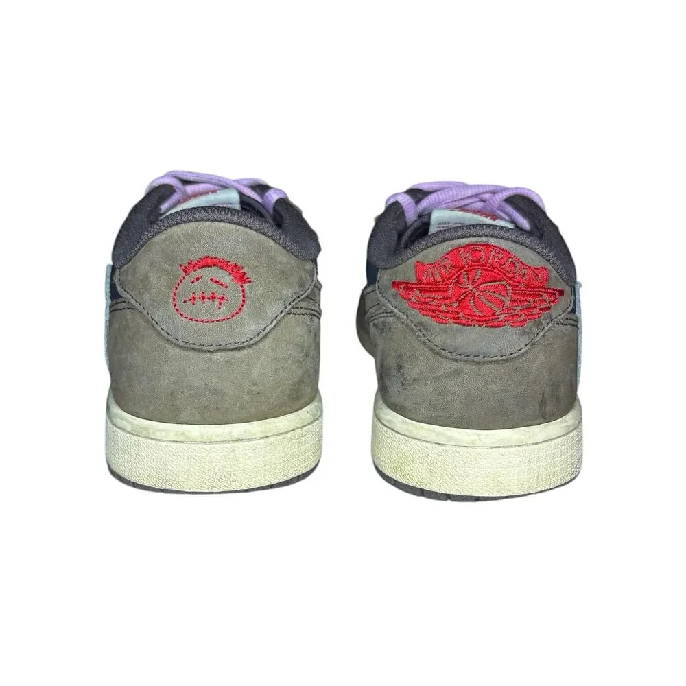 Travis Scott Jordan 1 Retro Low OG Mocha Sneakers Size 9.5 Men